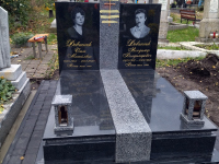 Пам'ятник гранітний подвійний сколе львівська область