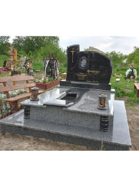 Пам'ятник гранітний для двох поховань кам'янка-бузька львівська область
